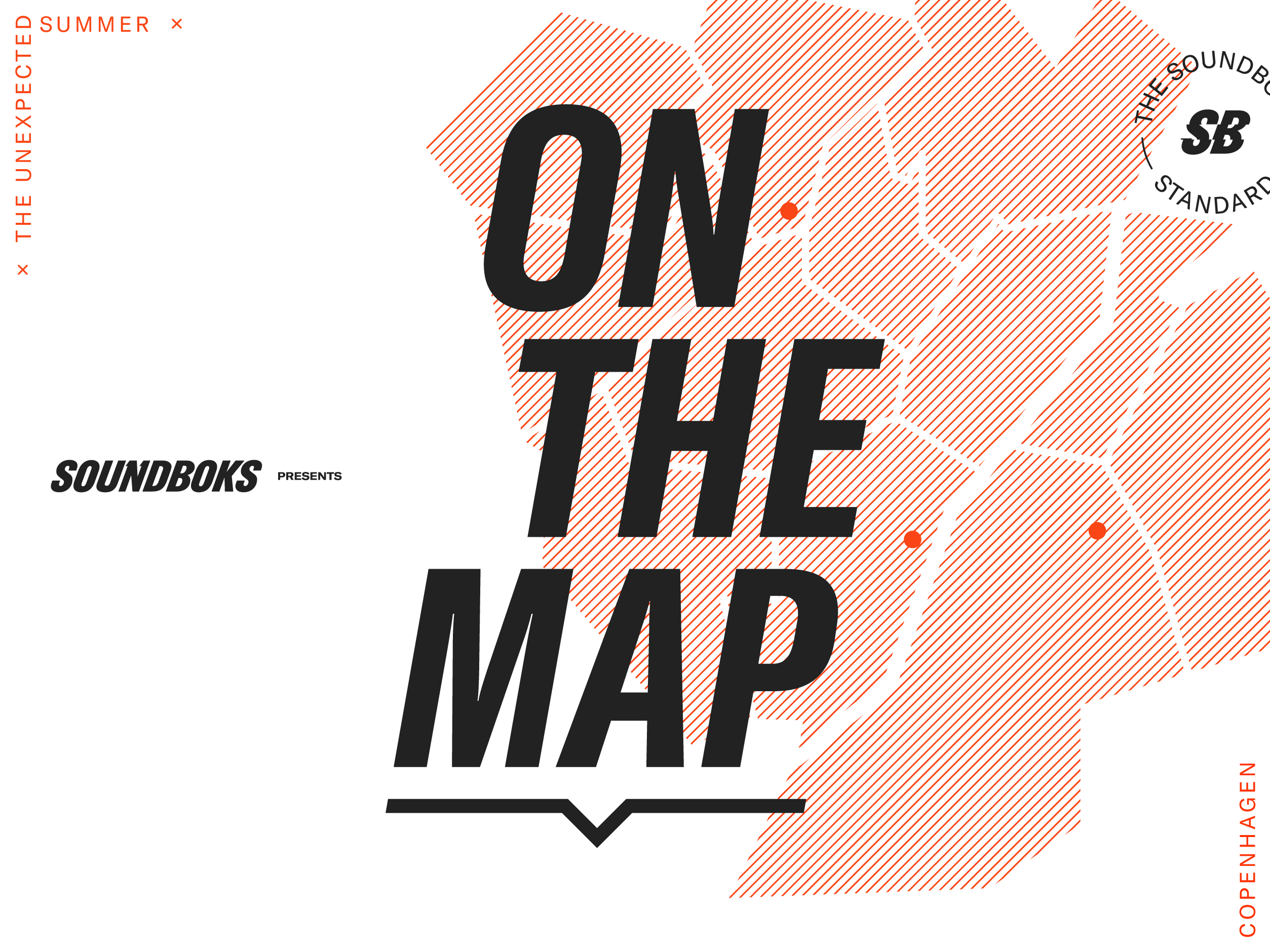 Summer Events 2021 hosted by Soundboks in Copenhagen, Berlin, Hamburg and Stuttgart. ‘On The Map’ is about connecting city hotspots and people through music.