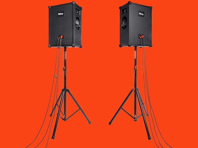 SOUNDBOKS speaker with accessories