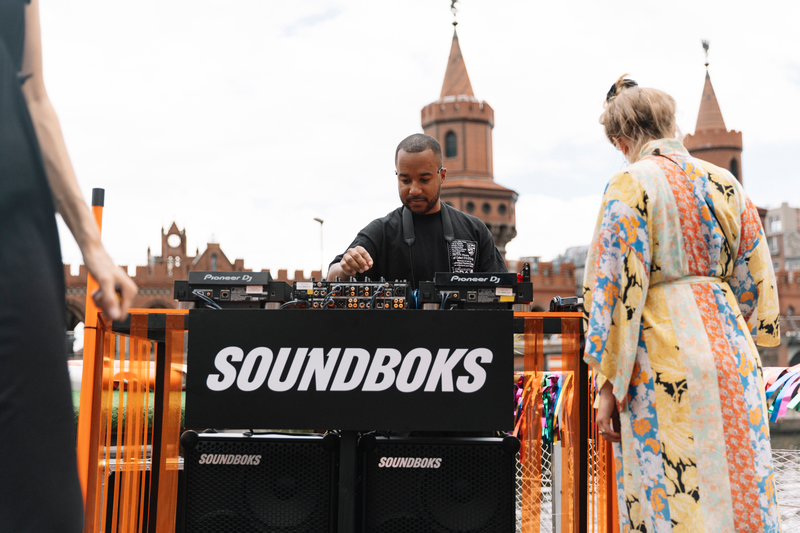 SOUNDBOKS DJ setup