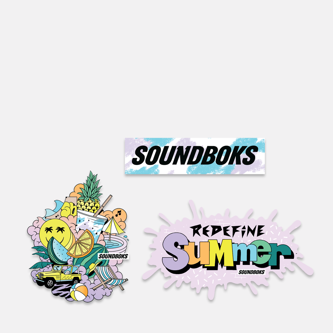 Limited Edition SOUNDBOKS Stickers