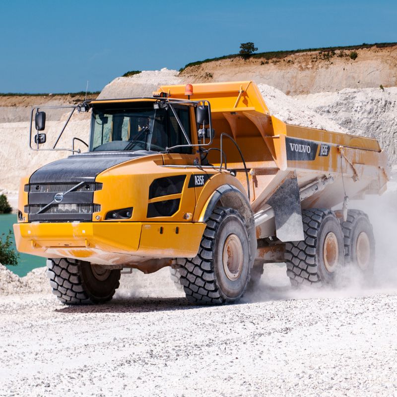 Volvo articulated dump truck A35F