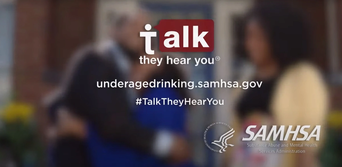 SAMHSA’s “Talk. They Hear You.” By-Your-Side PSA