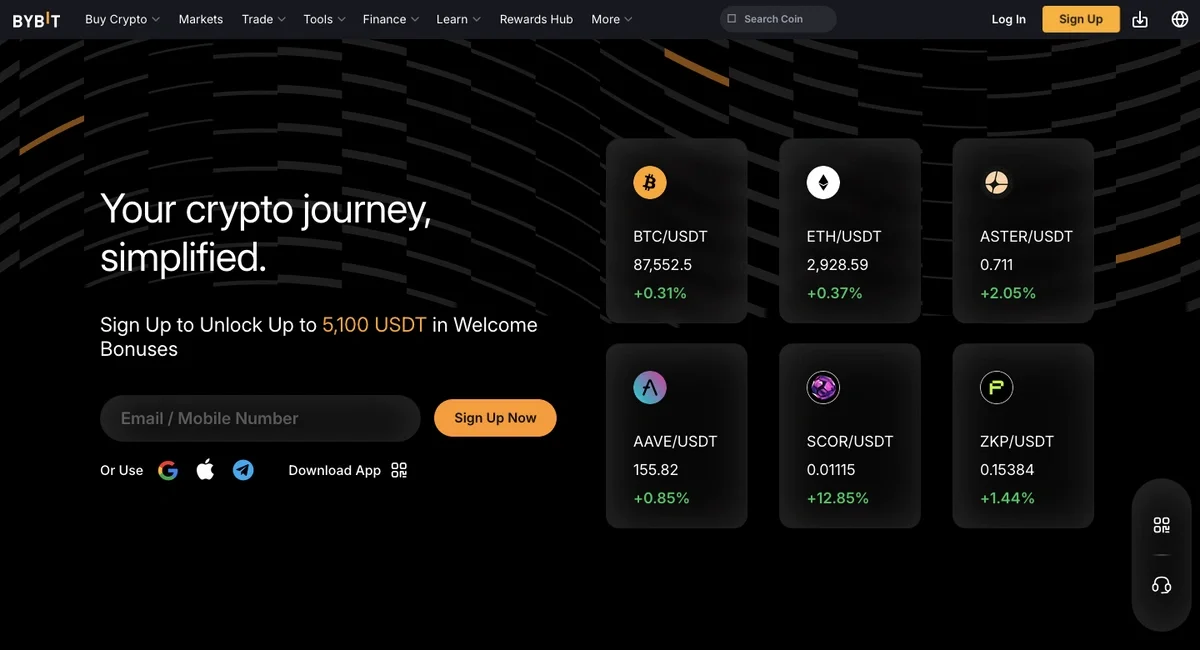 Bybit crypto exchange