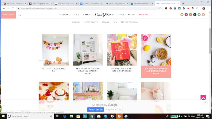 Pinterest social media Pin It Button