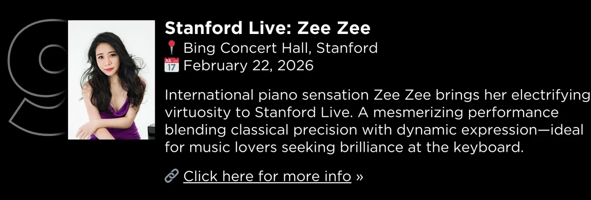 Stanford Live: Zee Zee
