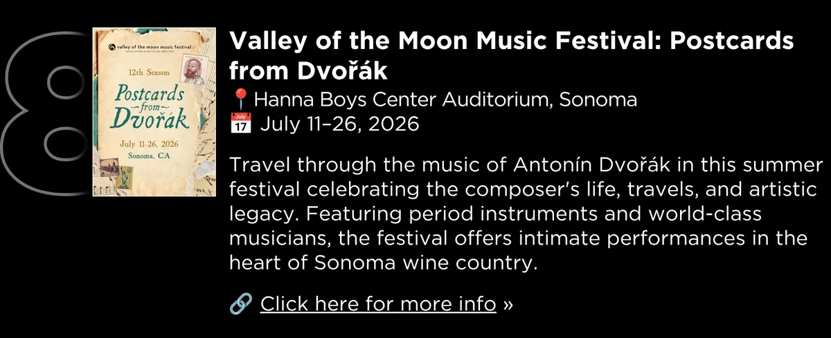 Valley of the Moon Music Festival: Postcards from Dvoř&aacute;k