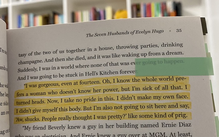 quote from the seven husbands of evelyn hugo