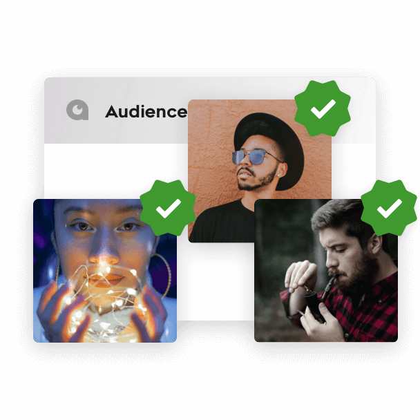 100% Verified, Opt-in Audiences