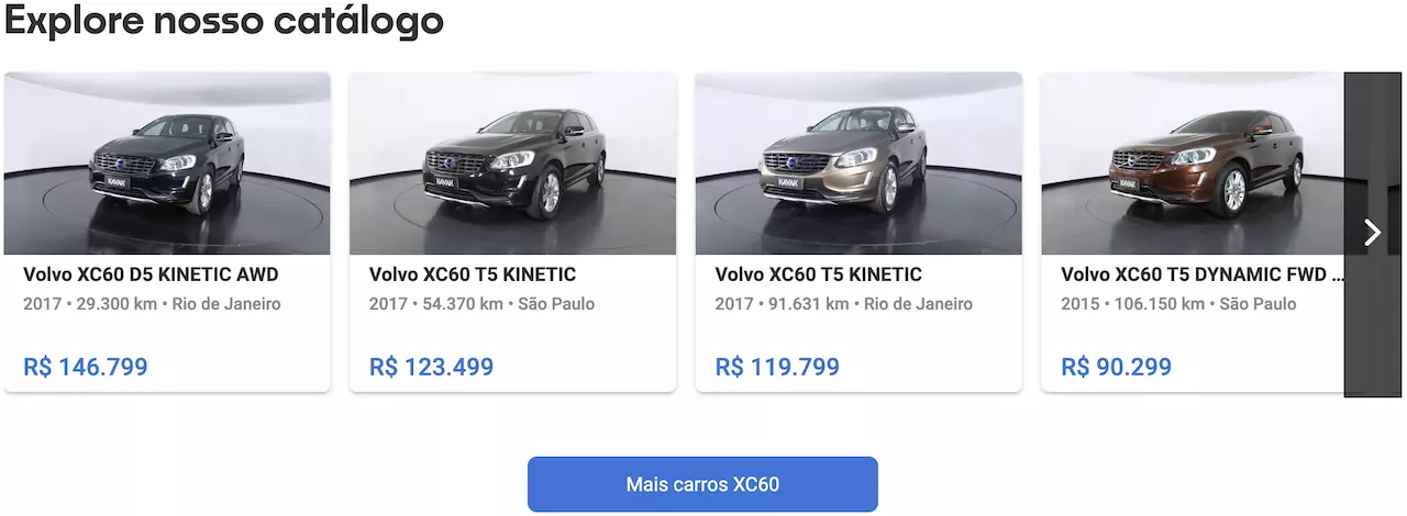 XC60 preço