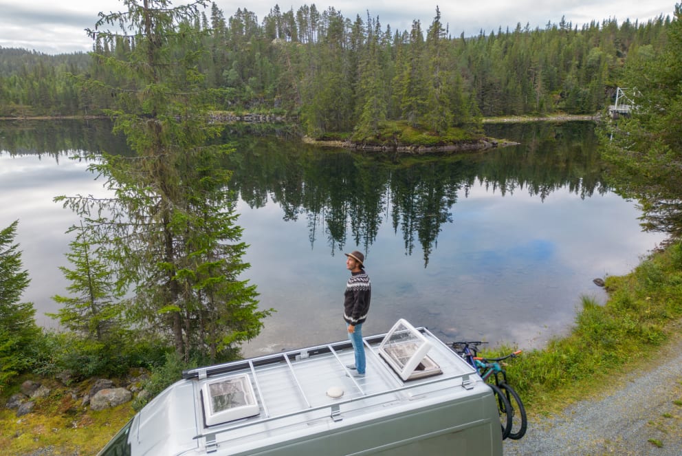 campervan in alaska