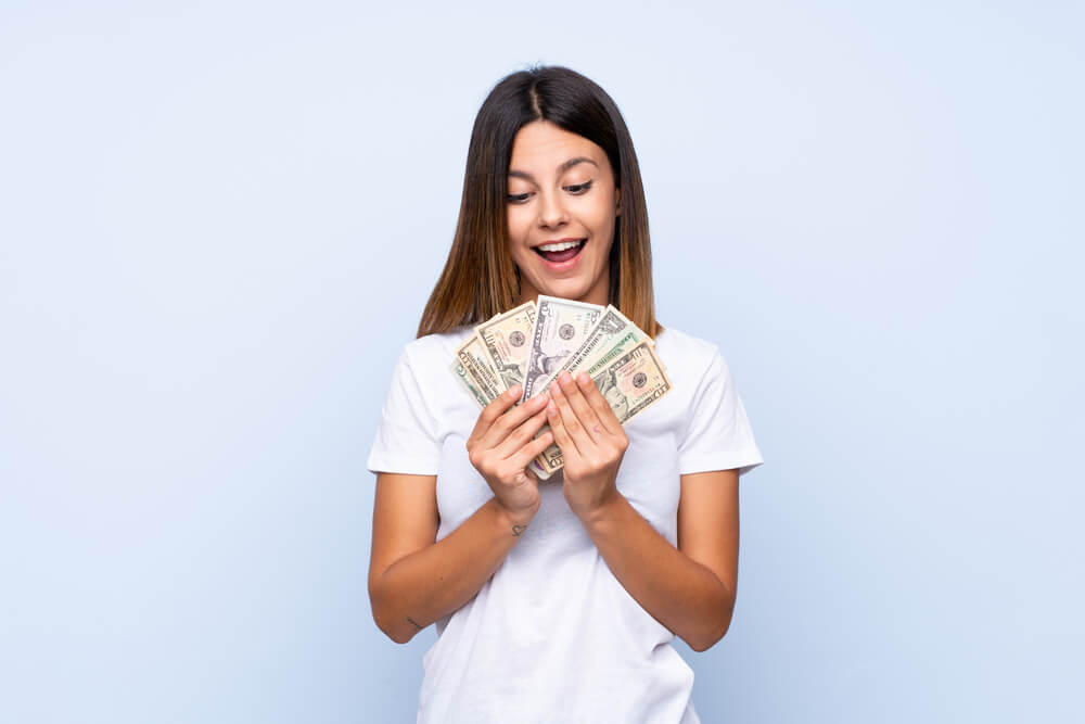 woman got fast payday loan money