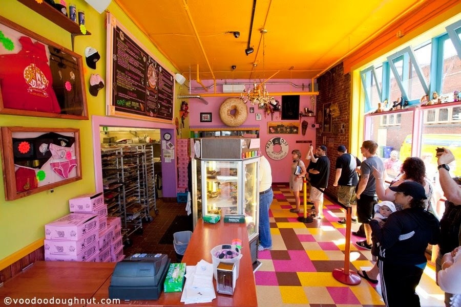 Voodoo Donuts in Portland’s Old Town