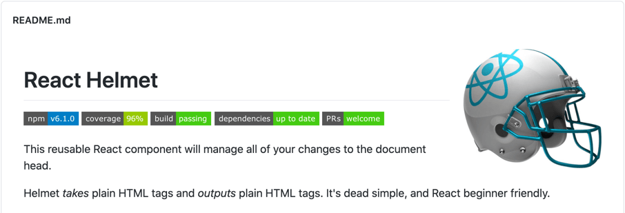 React Helmet: React SEO plugin