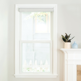 interior double hung replacement fiberglass window