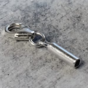 Sterling silver end cap