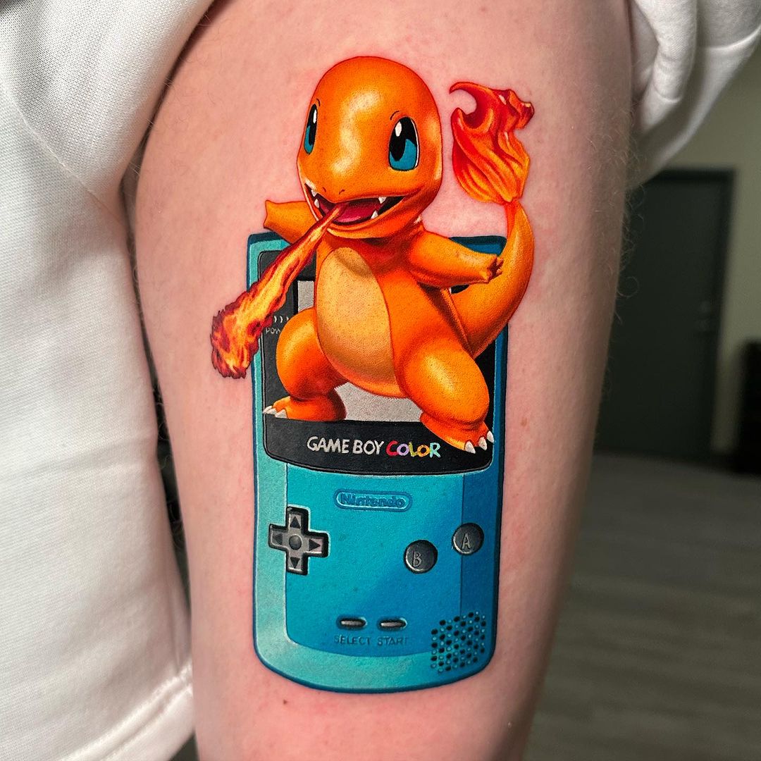 pokemon tattoo by dan mcwilliams