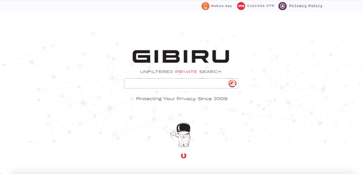 Gibiru search engine proxy