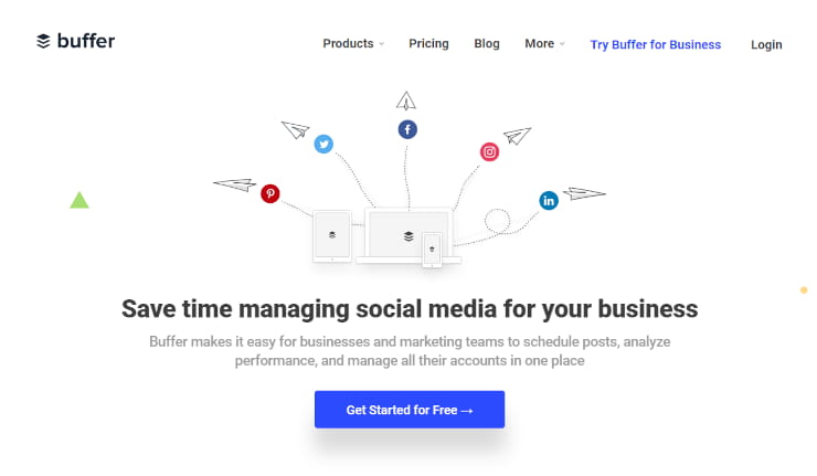 Buffer Social Media Management Software