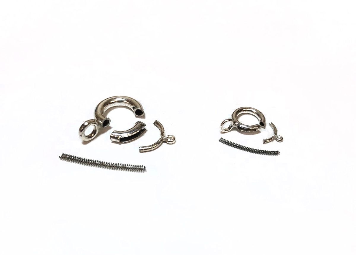 Magnetic Spring Ring Clasp Gold / Standard