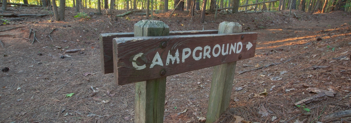 Campground Sign