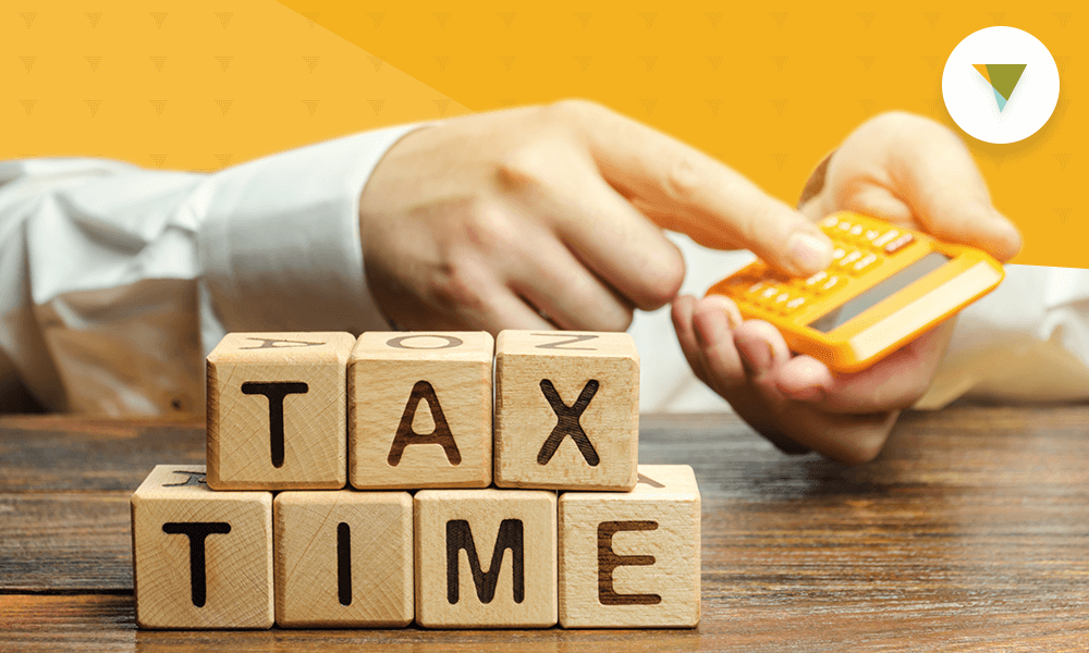 Letter Blocks Spelling Tax