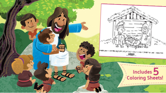 Free Jesus Coloring Book Minno Parents