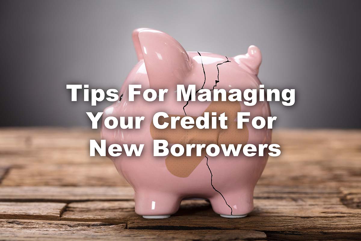 cracked piggy bank for managing your credit