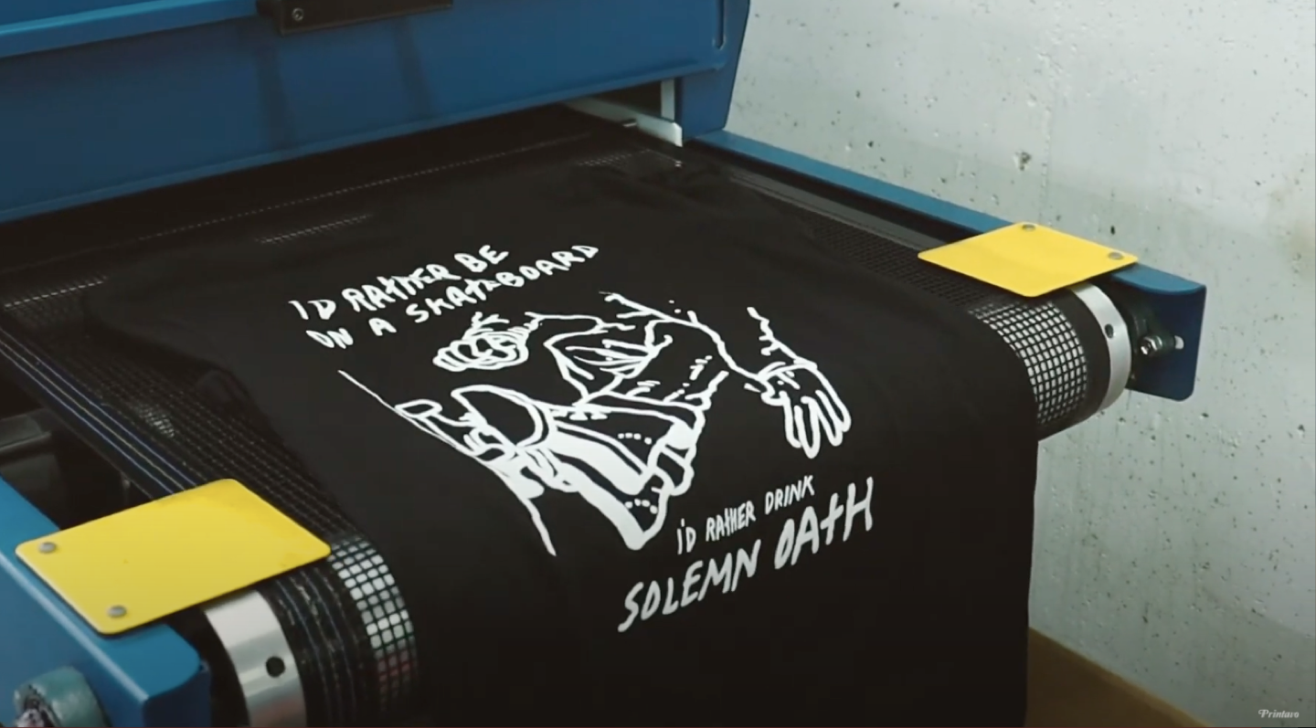 How To Screen Print With White Ink