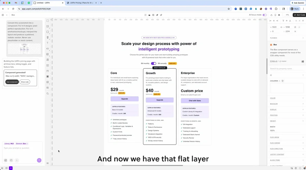 Screenshot to Canvas