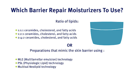 What barrier moisturizers to use