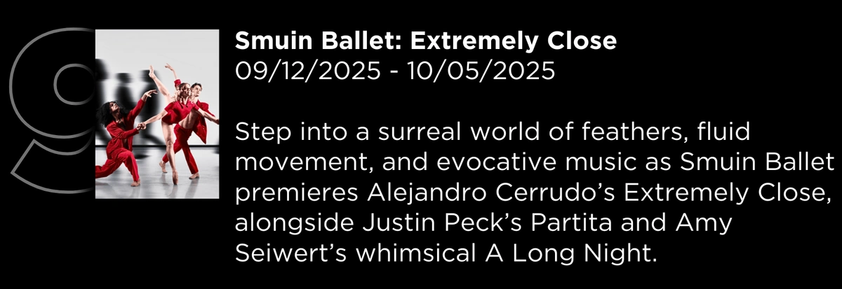 Smuin Ballet: Extremely Close