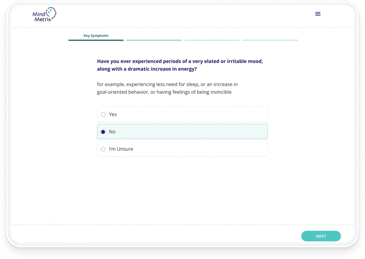 Step 1: Take the Assessment