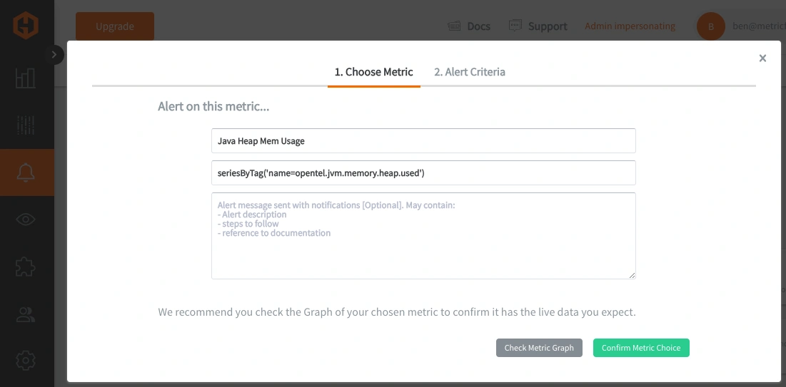 How to Monitor JVM with OpenTelemetry and MetricFire - 4