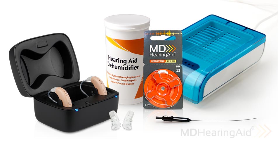 Hearing Aid Supplies: Batteries, Tips, Cleaning Tools, and More
