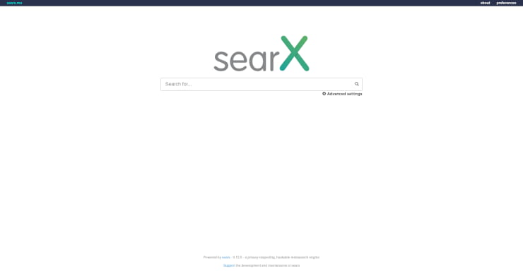 SearX search engine