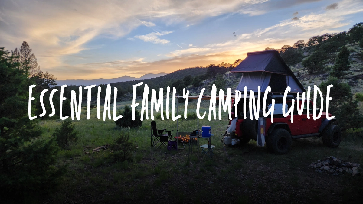 Essential Camping Gear for Families Blog Image