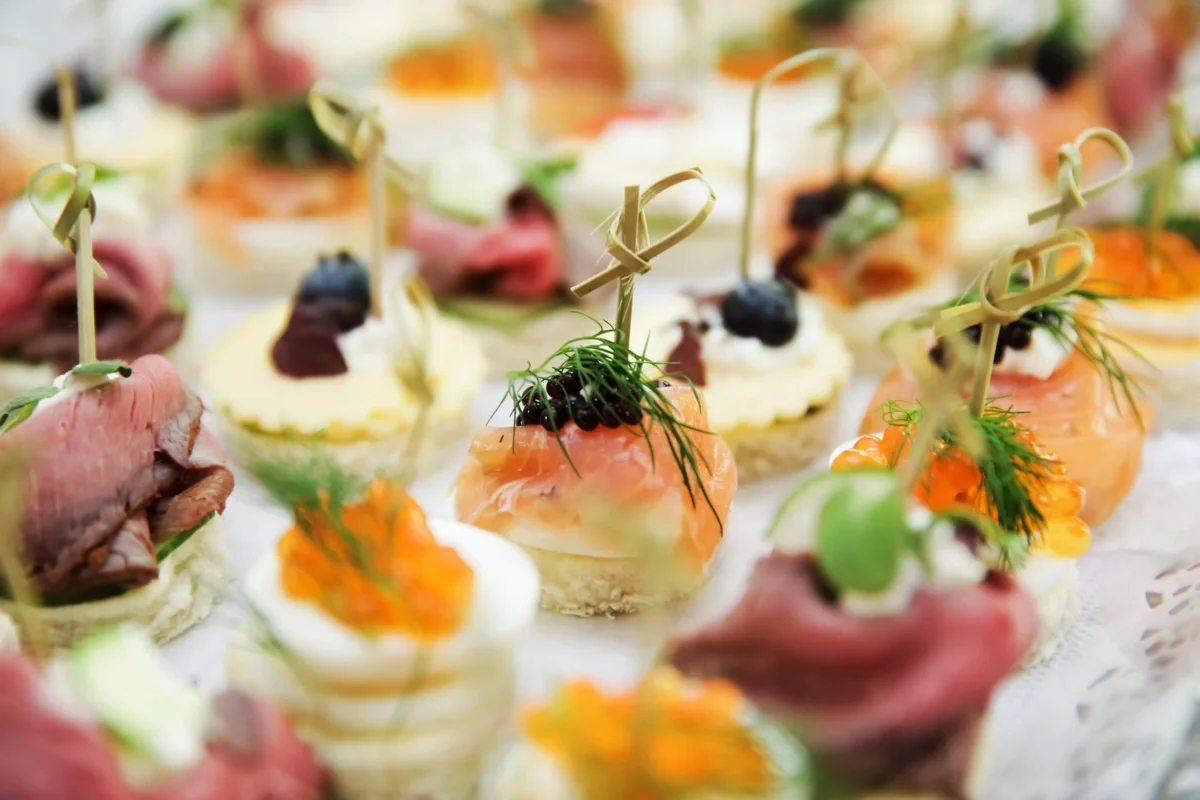 Catering in The Forum lounge at Huckletree Leadenhall