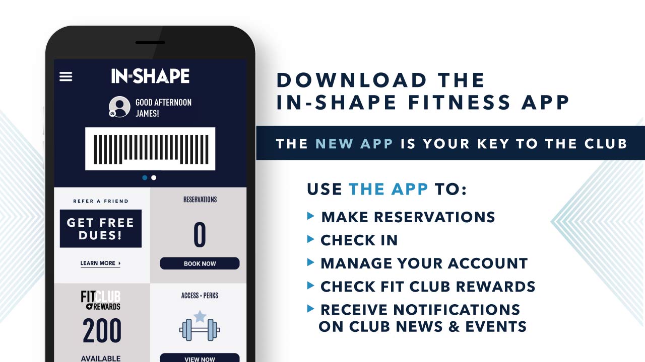 In-Shape Fitness Mobile App