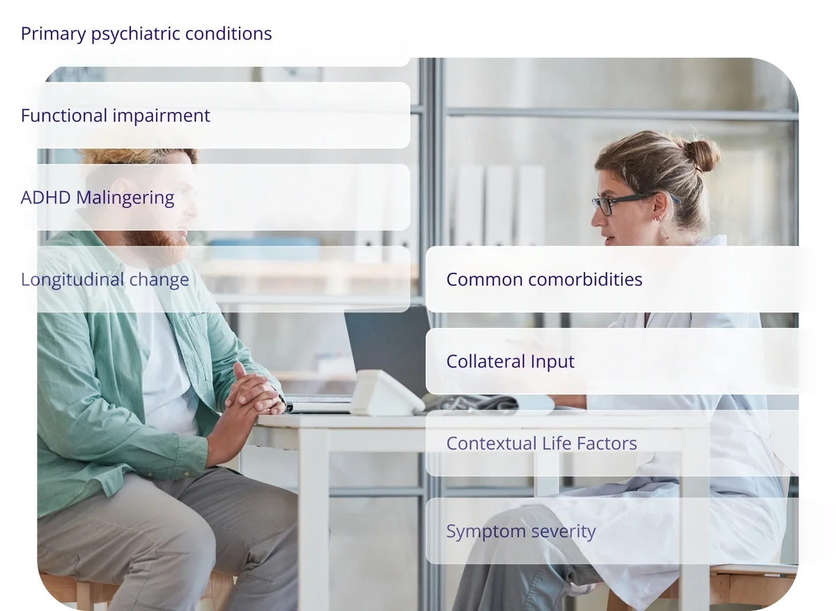 More than symptom tracking. Far beyond note automation. 