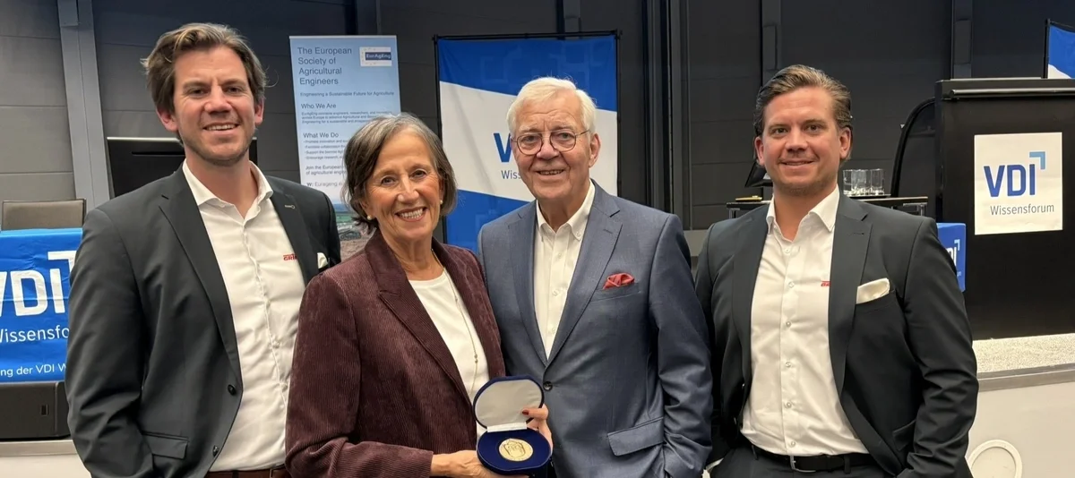 VDI ehrt Christine Grimme mit der Max-Eyth-Gedenkmünze 