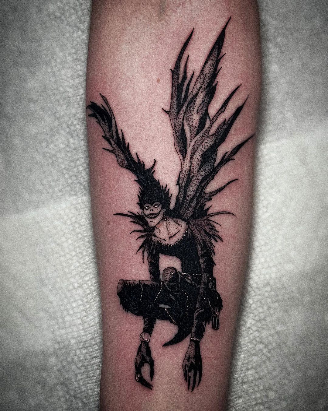 death note tattoo by visual armor