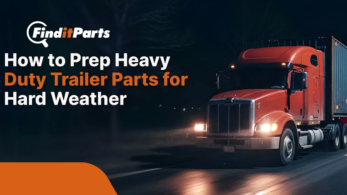 How to Prep Heavy Duty Trailer Parts for Hard Weather