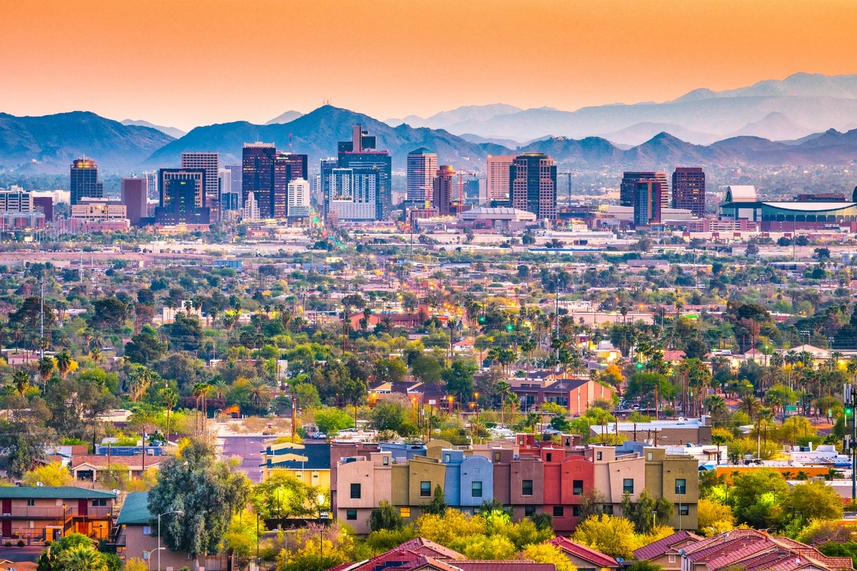 arizona cityscape of maricopa county