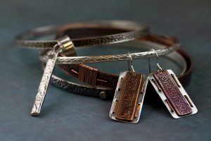 Pattern Wire Finished Jewelry by Erica Stice