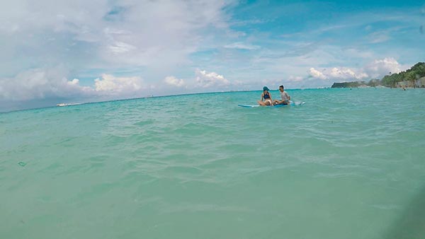 Paddleboat in Boracay