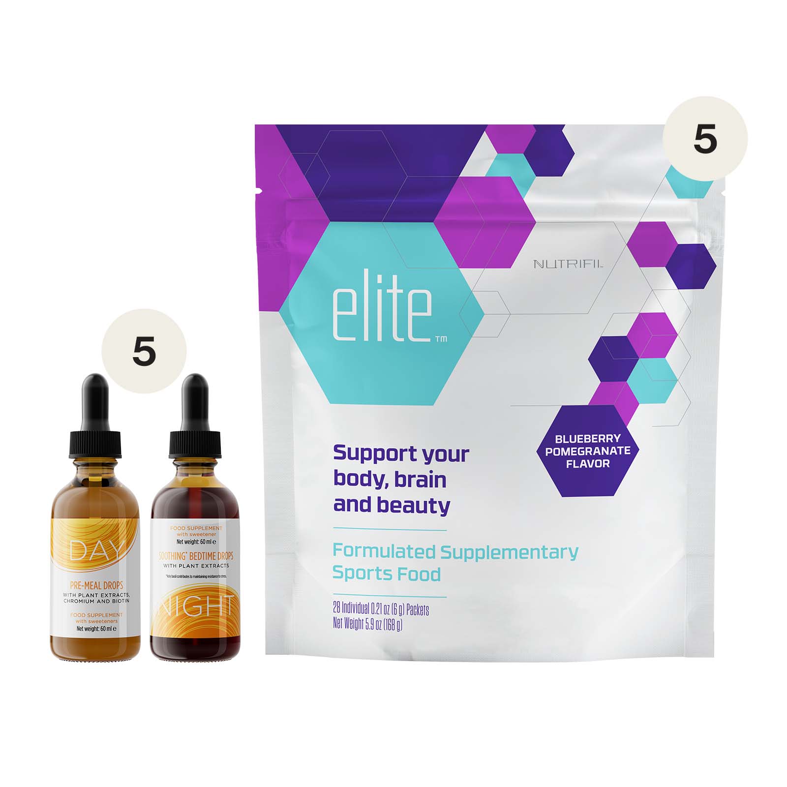 Partner.Co | Day & Night Drops + Elite™ 5-Pack