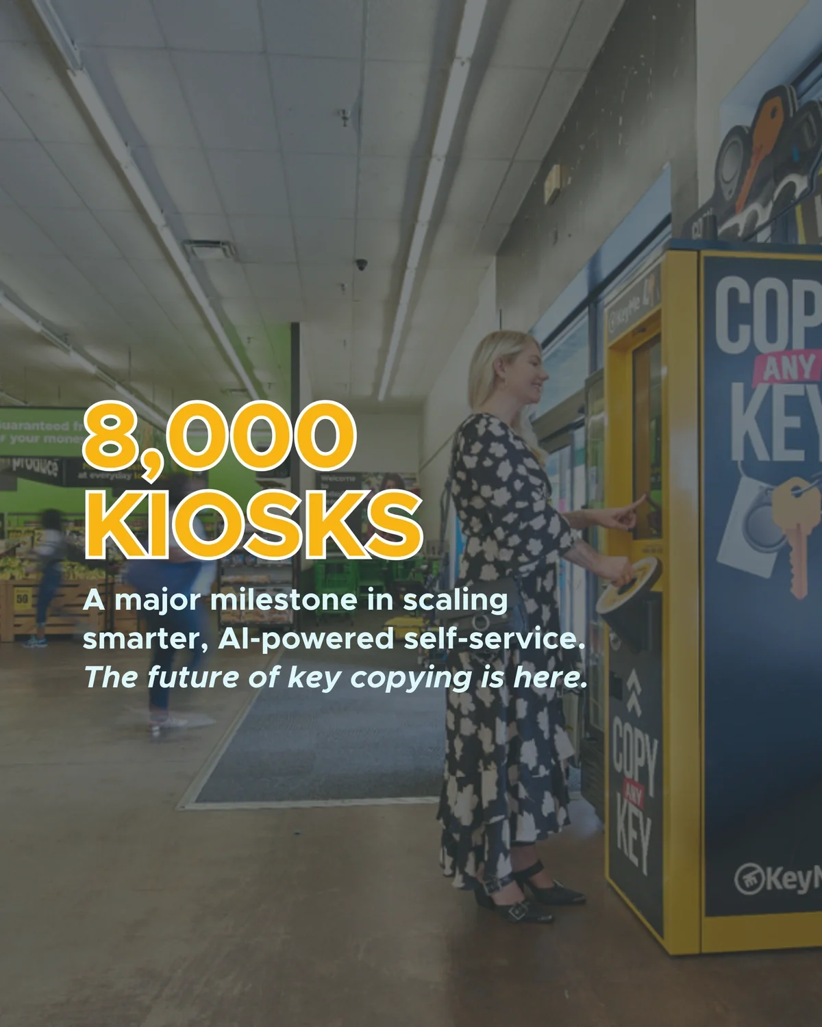 KeyMe Locksmiths Deploys 8,000th AI-Powered Kiosk, Scaling U.S. Manufacturing Through Partnership with Benchmark
