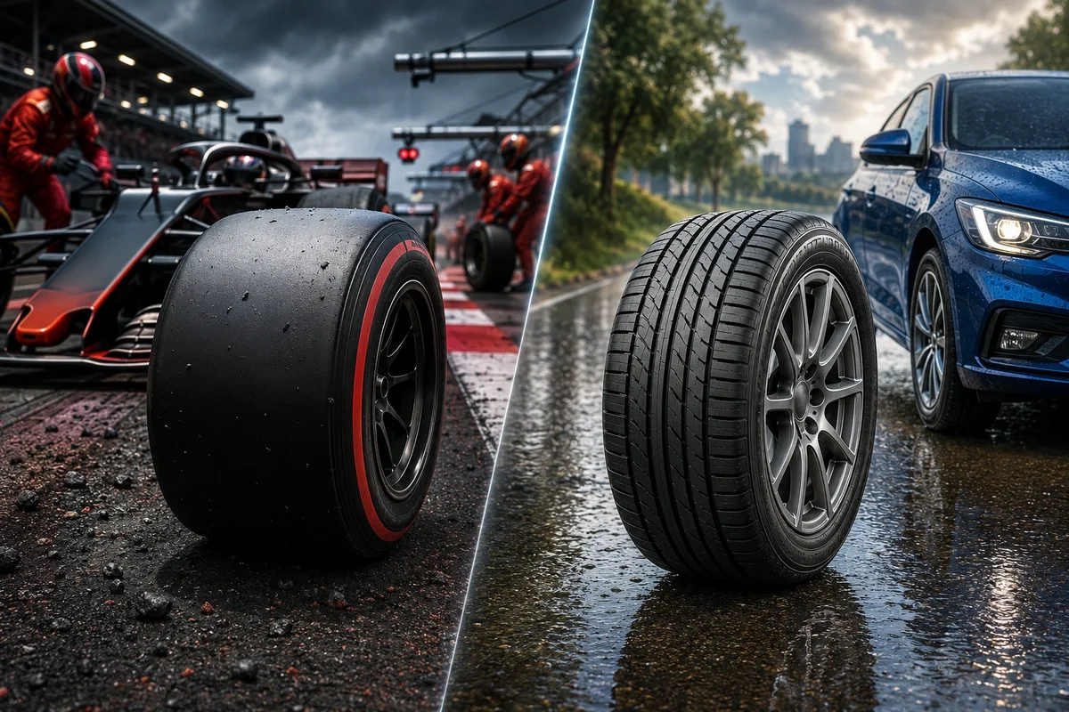 F1 Tyres vs Road Tyres: What’s the Difference? Featured Image