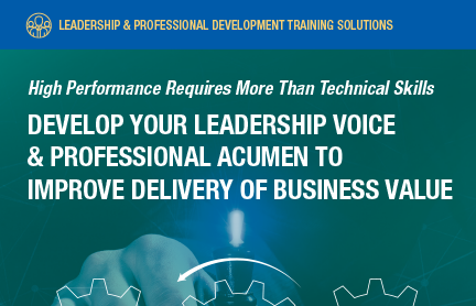 Develop Your Leadership Voice & Professional Acumen 