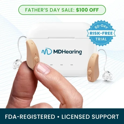Primary MDHearing VOLT MAX 2: Advanced Custom Fit Hearing Aids Image